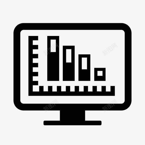 分析搜索报告图标svg_新图网 https://ixintu.com 减少 分析 性能 报告 排名 搜索 改进 数字数据 条形图 比较 点击率 跟踪