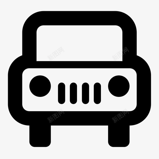 汽车运输出租车图标svg_新图网 https://ixintu.com 出租车 司机 城市 汽车 汽车烤架 车辆 运输