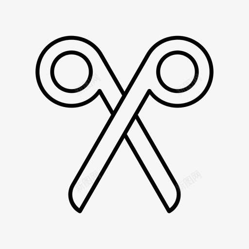 剪刀刀片复制图标svg_新图网 https://ixintu.com 刀片 切割 切片 剪刀 复制 工具