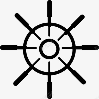船轮工具和器具基本应用图标图标