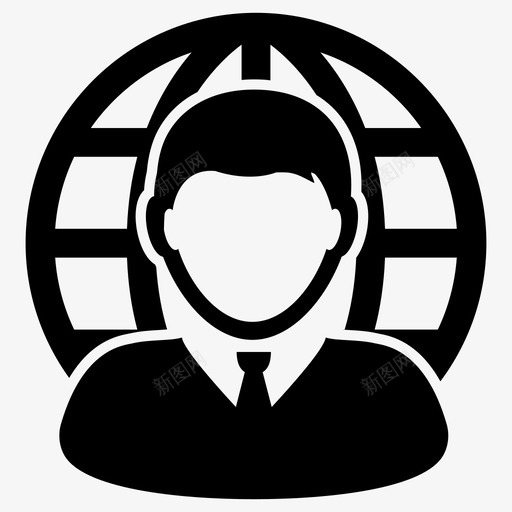 用户用户图标互联网网络svg_新图网 https://ixintu.com 全球 在线等 用户 用户图标互联网 网络 通讯