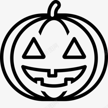 jackolanternjacko灯笼雕刻图标图标