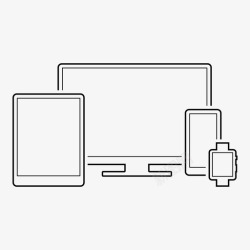 iWatch屏幕响应式uisquares图标高清图片