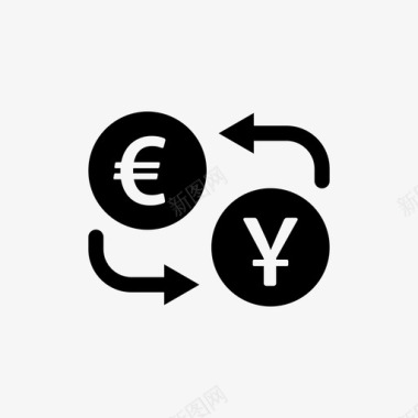 货币兑换金融货币图标图标