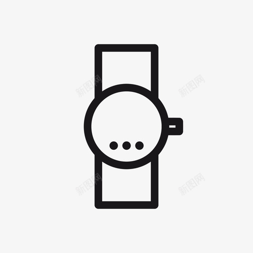 手表钟表智能手表图标svg_新图网 https://ixintu.com 手表 数码 时间表 智能手表 珠宝 腕表 配件 钟表