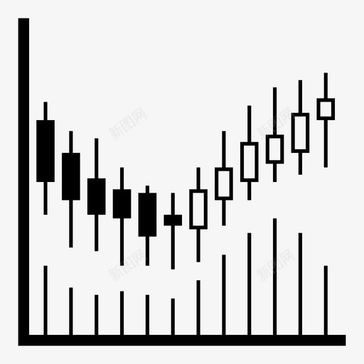 量价分析贸易货币图标svg_新图网 https://ixintu.com 外汇 货币 货币交易 货币兑换 贸易 量价分析 金融