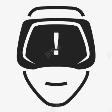 虚拟现实护目镜虚拟现实谷歌虚拟现实图标图标