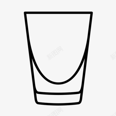 小杯成人饮料饮料杯图标图标