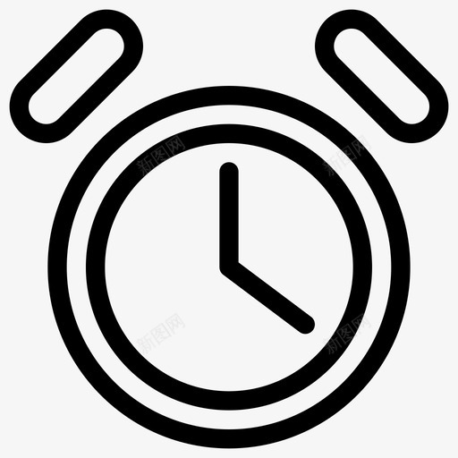 闹钟唤醒时间图标svg_新图网 https://ixintu.com 唤醒 手表 打盹 时间 时间线图标 注意 警报 铃声 闹钟