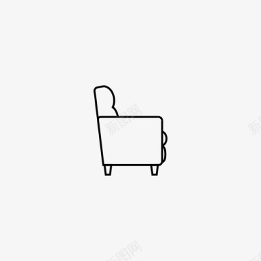 采购产品躺椅椅子家具图标图标