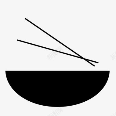 采购产品碗和筷子碗和筷子陶器图标图标