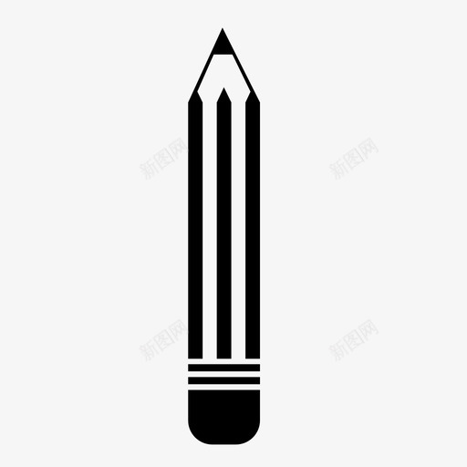 铅笔作曲草稿图标svg_新图网 https://ixintu.com 书写 作曲 工具 文具 木制铅笔 草稿 铅笔