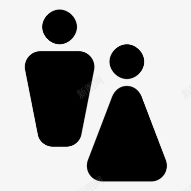 夫妻婚姻已婚图标图标