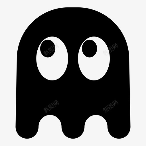 鬼哇卡视频图标svg_新图网 https://ixintu.com pacman 乐趣 分数 哇 哇卡 新的 游戏 现代的 视频 食物 高 鬼