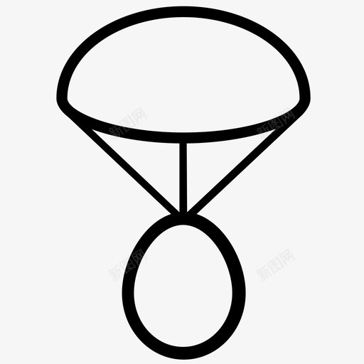 扔鸡蛋科学博览会科学实验图标svg_新图网 https://ixintu.com 学校项目 安全 小心 扔鸡蛋 科学博览会 科学实验 运送 降落伞