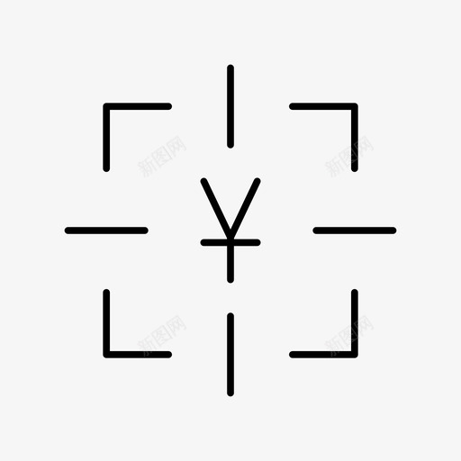 目标日元贸易图标svg_新图网 https://ixintu.com 十字准线 商业 日元 猎物 目标 贸易 金融 银行和金融第06卷 销售 马克
