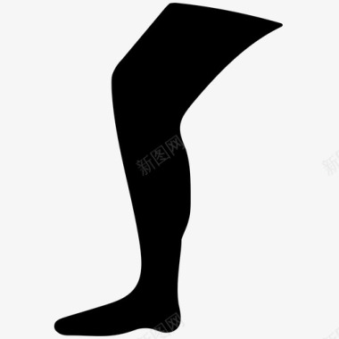 腿台阶袜子图标图标