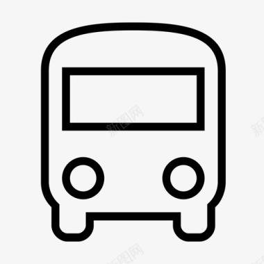 公共汽车司机儿童图标图标