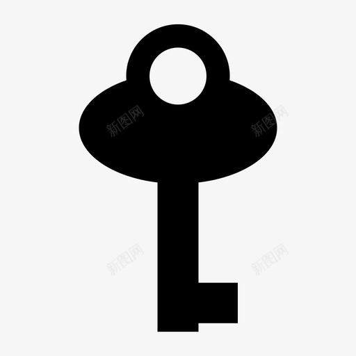 经典密钥密钥类型安全性图标svg_新图网 https://ixintu.com 保护性 安全性 密码 密钥类型 已锁定 经典密钥