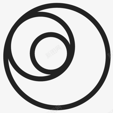 抽象圆二抽象圆抽象图标图标