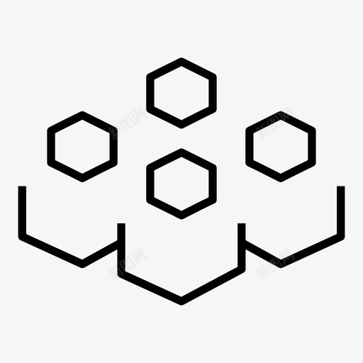 社区链接网络图标svg_新图网 https://ixintu.com 人 公众 在线社区 社交 社交圈 社交媒体 社区 网络 链接