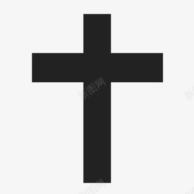 十字架基督复活节图标图标