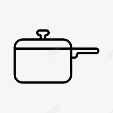 烹饪锅面食搅拌机图标图标