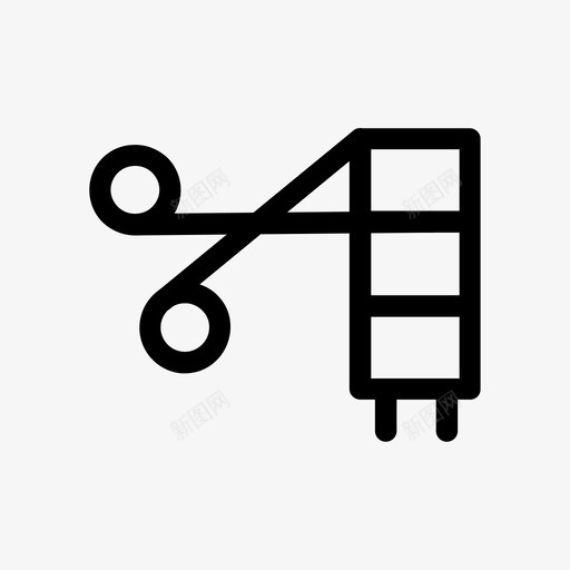 橱柜和剪刀装饰物体和位置图标svg_新图网 https://ixintu.com 位置和物体 剪刀 橱柜和剪刀 物体和位置 装饰
