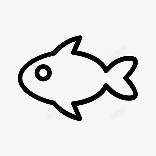 鱼游泳海边图标svg_新图网 https://ixintu.com 动物 夏天的偶像 水下 海洋 海洋生物 海边 海鲜 游泳 自然 鱼