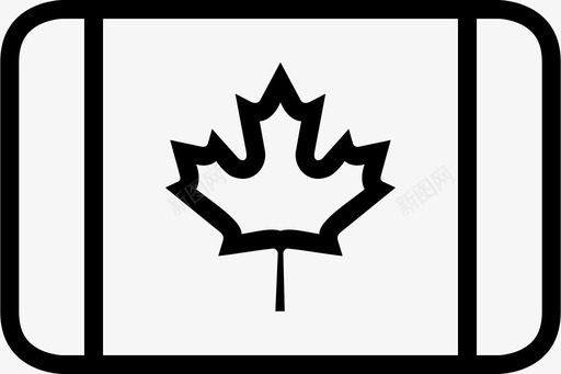 加拿大国旗爱国者国家图标图标