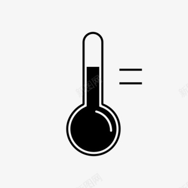 温度计天气暖气图标图标