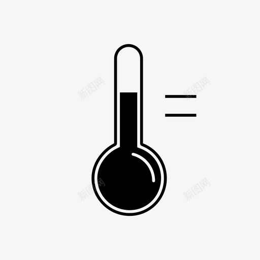 温度计天气暖气图标svg_新图网 https://ixintu.com 冷 华氏 发烧 天气 暖气 水银 法伦海特 温度 温度和温度计 温度计 热 预报