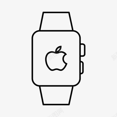 iwatch苹果手表图标图标