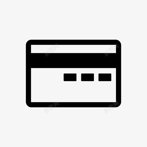 信用卡银行卡购买图标svg_新图网 https://ixintu.com 信用卡 充值牌 塑料信用 塑料货币 支付 网上购物 购买 购物 银行卡