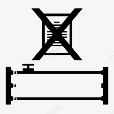 keystone xl管道否决权石油新闻图标图标