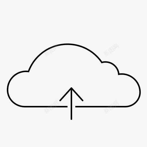 云上传云空间可用空间图标svg_新图网 https://ixintu.com 云上传 云空间 免费上传 可用空间 服务器上传 设计器