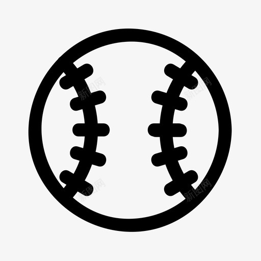 棒球业余爱好娱乐图标svg_新图网 https://ixintu.com 业余爱好 娱乐 棒球 运动