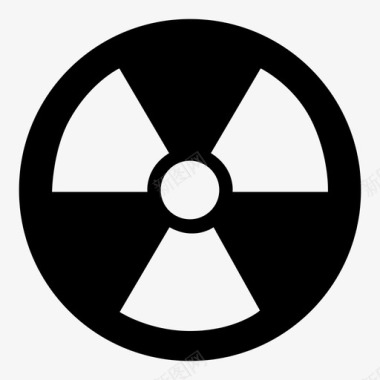 放射性不安全有毒图标图标
