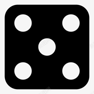 骰子机会游戏游戏图标图标