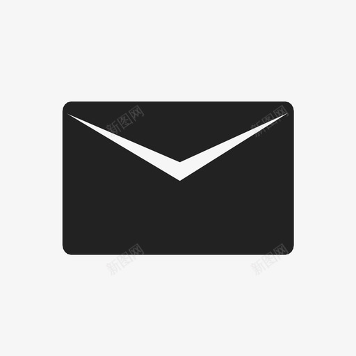信封邮件投币信封图标svg_新图网 https://ixintu.com 信封 信封袋 投币信封 邮件 邮票信封