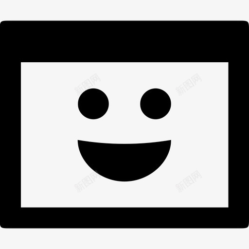 快乐窗口应用程序表情符号图标svg_新图网 https://ixintu.com 应用程序 微笑 快乐窗口 标签 窗口 表情符号