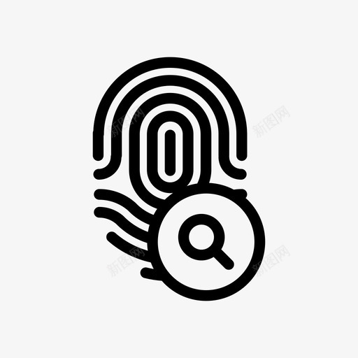 指纹搜索触摸传感器图标svg_新图网 https://ixintu.com iphone 个人 传感器 安全 屏幕 扫描 指纹 指纹搜索 触摸 身份