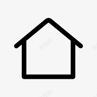 住宅房产手机图标图标