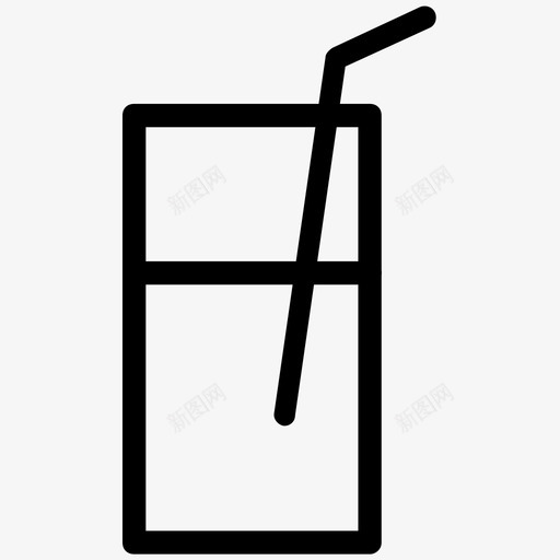 饮料杯子吸管杯图标svg_新图网 https://ixintu.com 吸管杯 杯子 果汁 柠檬水 玛格丽特 软饮料 饮料