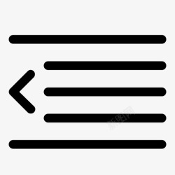偏移减小左边距文字处理程序排版图标高清图片