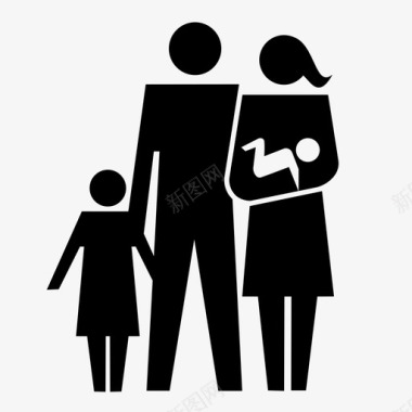 家庭关系父母图标图标