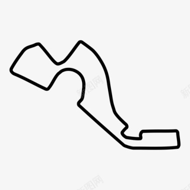 俄罗斯大奖赛f1赛道图标图标