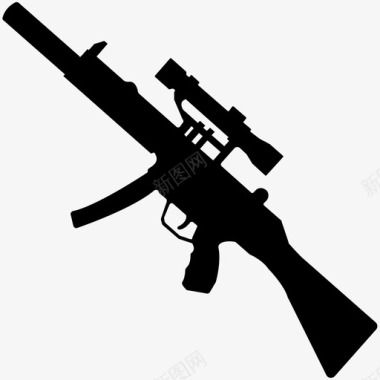 枪战争狙击步枪图标图标