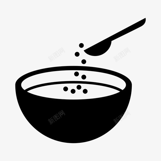 勺子房间餐厅图标svg_新图网 https://ixintu.com 做蛋糕 准备好的 勺子 在家做饭 房间 混合 炖菜 食谱 餐厅