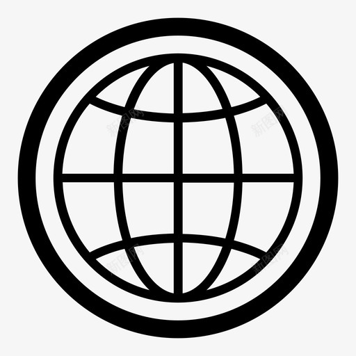 全球wwwworldwide图标svg_新图网 https://ixintu.com internet location worldwide worldwideweb www 全球 国际 组装